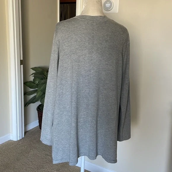 Charter Club Gray Sweater.   Size 2X - Picture 5 of 8